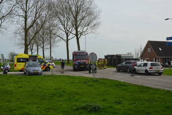 ongeval middelsédyk - n393 stiens