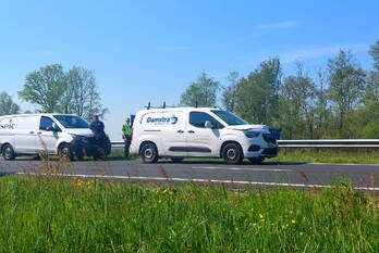 ongeval groningerstraatweg - n355 r 5,5 leeuwarden