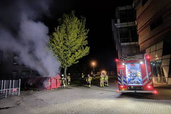 brand willem-alexanderplein leeuwarden