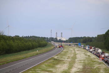 ongeval rijksweg a6 r 81,7 lelystad