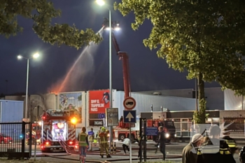 brand einsteinweg spijkenisse