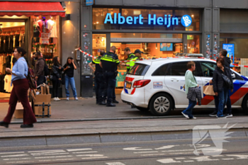 steekincident damrak amsterdam