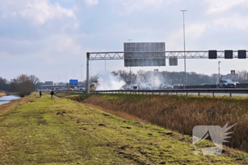 brand rijksweg a12 l 106,8 ede
