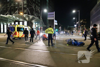 ongeval laan op zuid rotterdam