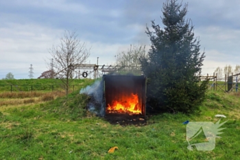 brand de hoogspanningsweg assen