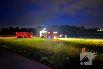 brand drontermeerdijk - n306 dronten