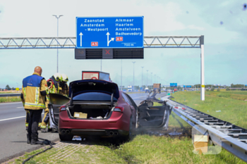 brand rijksweg a5 r 6,3 lijnden