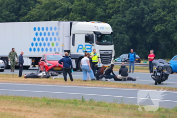 ongeval rijksweg a27 r 100,2 eemnes