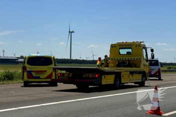 ongeval rijksweg a6 l 65,1 lelystad