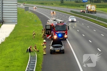 brand rijksweg a28 l 107,8 rouveen