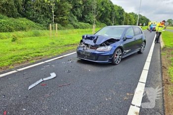 ongeval rondweg - n217 r 23,4 maasdam