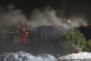 brand m.k. gandhiplein groningen