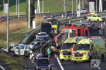 ongeval rijksweg a16 r 25,3 ridderkerk