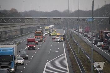 ongeval rijksweg a15 r 84,7 sliedrecht