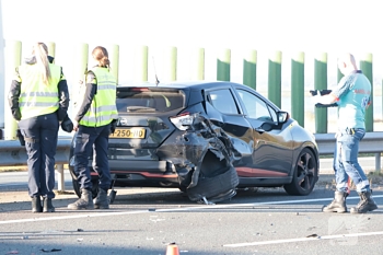 ongeval rijksweg a27 l 107,1 blaricum