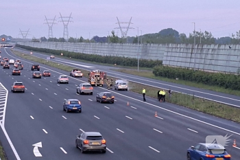 brand rijksweg a1 r 11,2 muiden