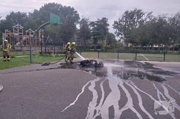 brand pinksterweide rotterdam
