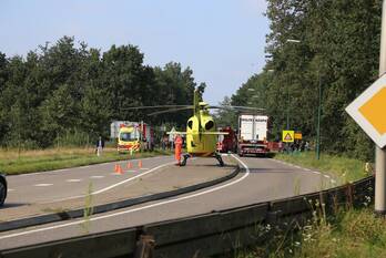 ongeval provinciale weg - n615 lieshout