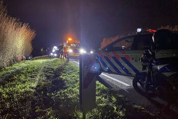 ongeval doespolderweg - n446 hoogmade