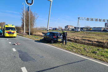 ongeval extra gouwekruising - n451 waddinxveen